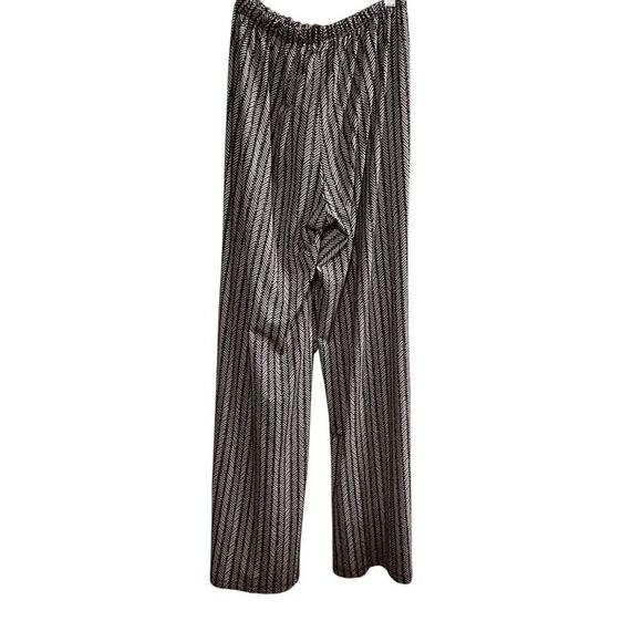 Maxine Nichols Women's Striped Wide-Leg Pants Black Size tag missing see listin - Picture 5 of 7